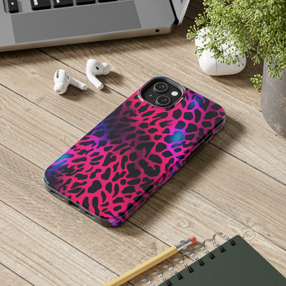 Wild Child: Trippy Leopard Spots Mystique | Dynamic iPhone Case