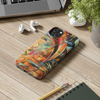 Abstract Art iPhone Tough Case | Unleash Your Creativity with Stylish Protection