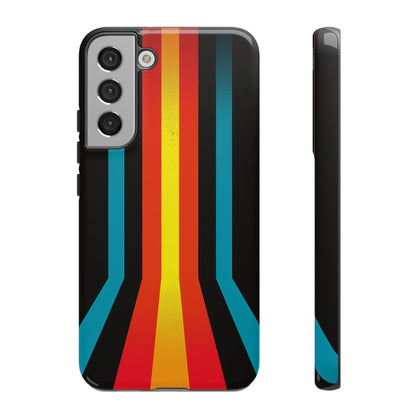 Retro Lines 1980s Flashback Phone Case