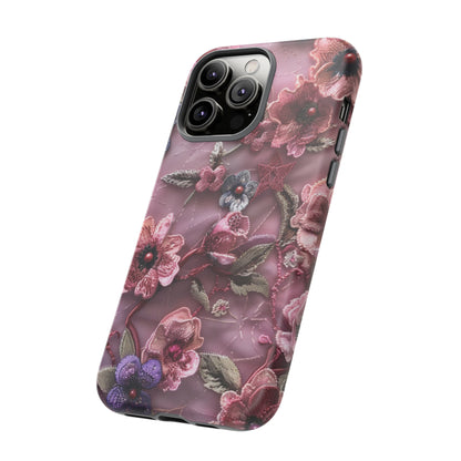 Coquette Aesthetic Floral Art Phone Case