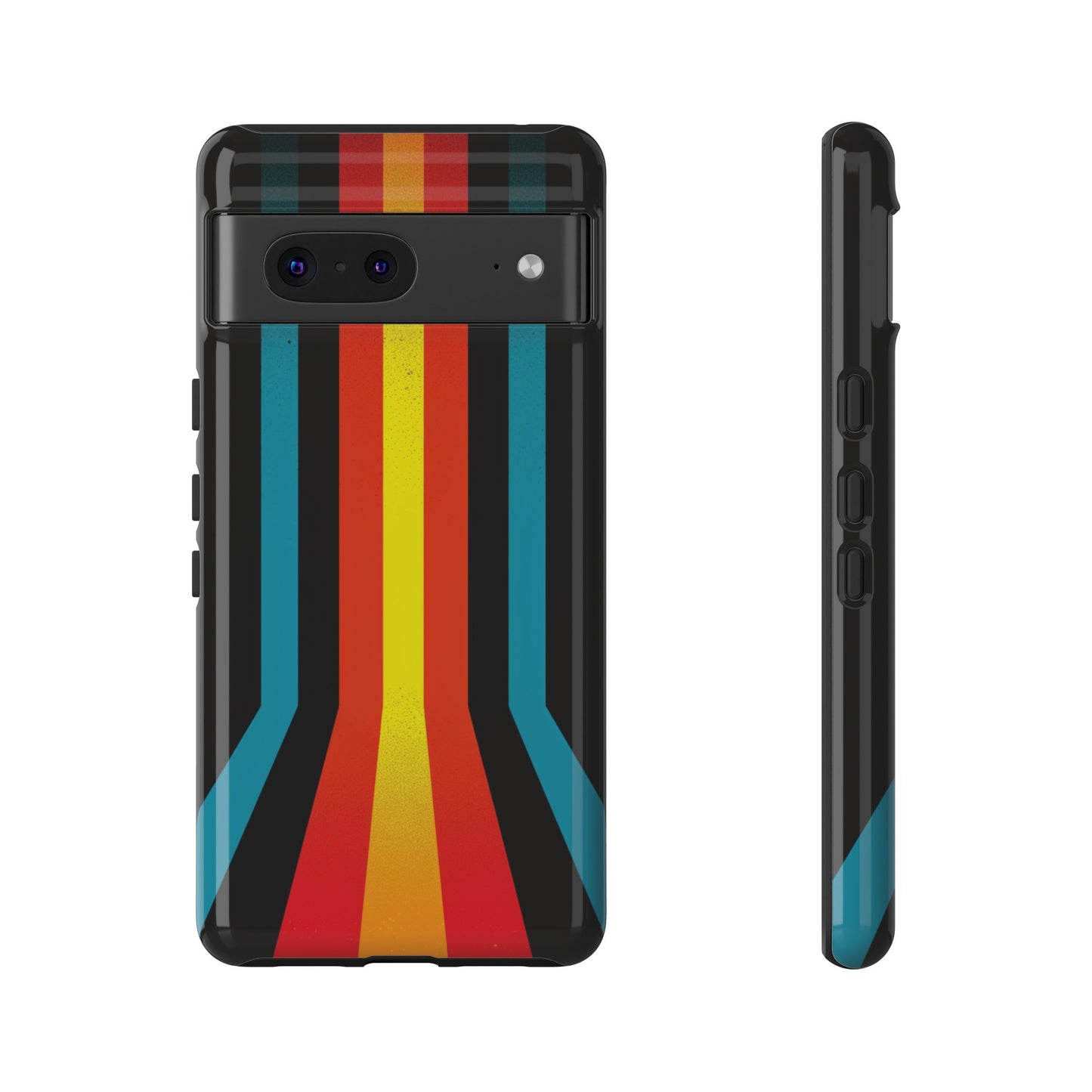 Retro Lines 1980s Flashback Phone Case