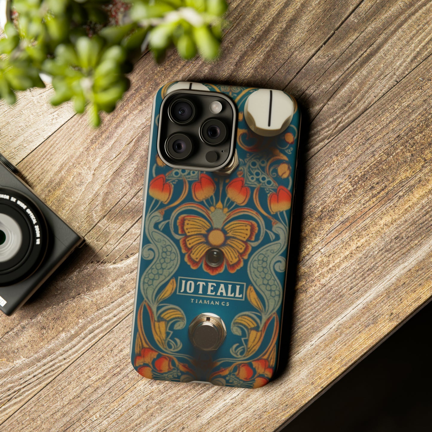 Rock 'n' Roll Guitar Pedal: Tough Phone Case | Iconic Music Style for iPhone, Samsung Galaxy, and Google Pixel