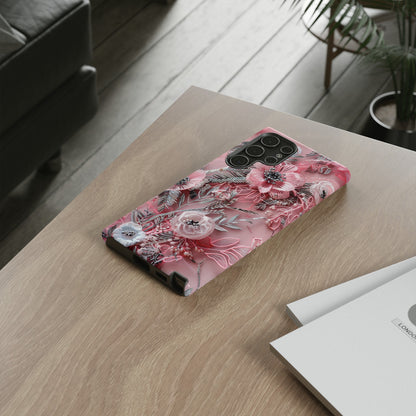 Coquette Aesthetic Floral Art Phone Case