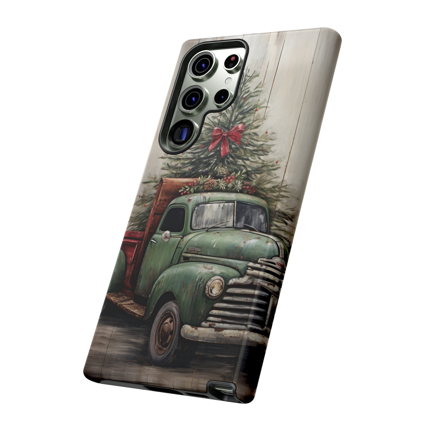 Christmas Pickup Truck Phone Case for iPhone