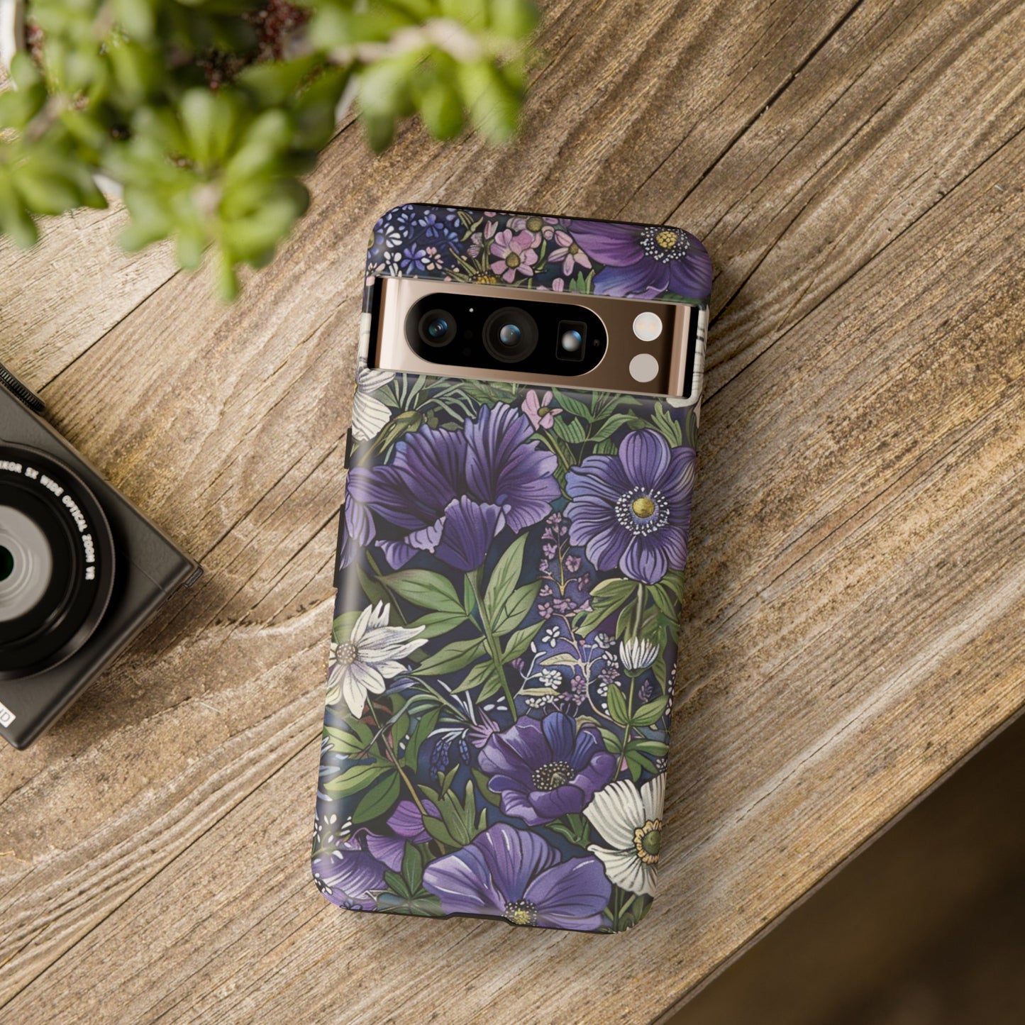 Floral Sage Purple Wildflower Phone Case