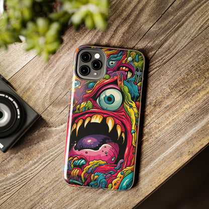 Psychedelic Dive: Monsters in the Mind & Mysteries Under the Bed | iPhone Tough Case