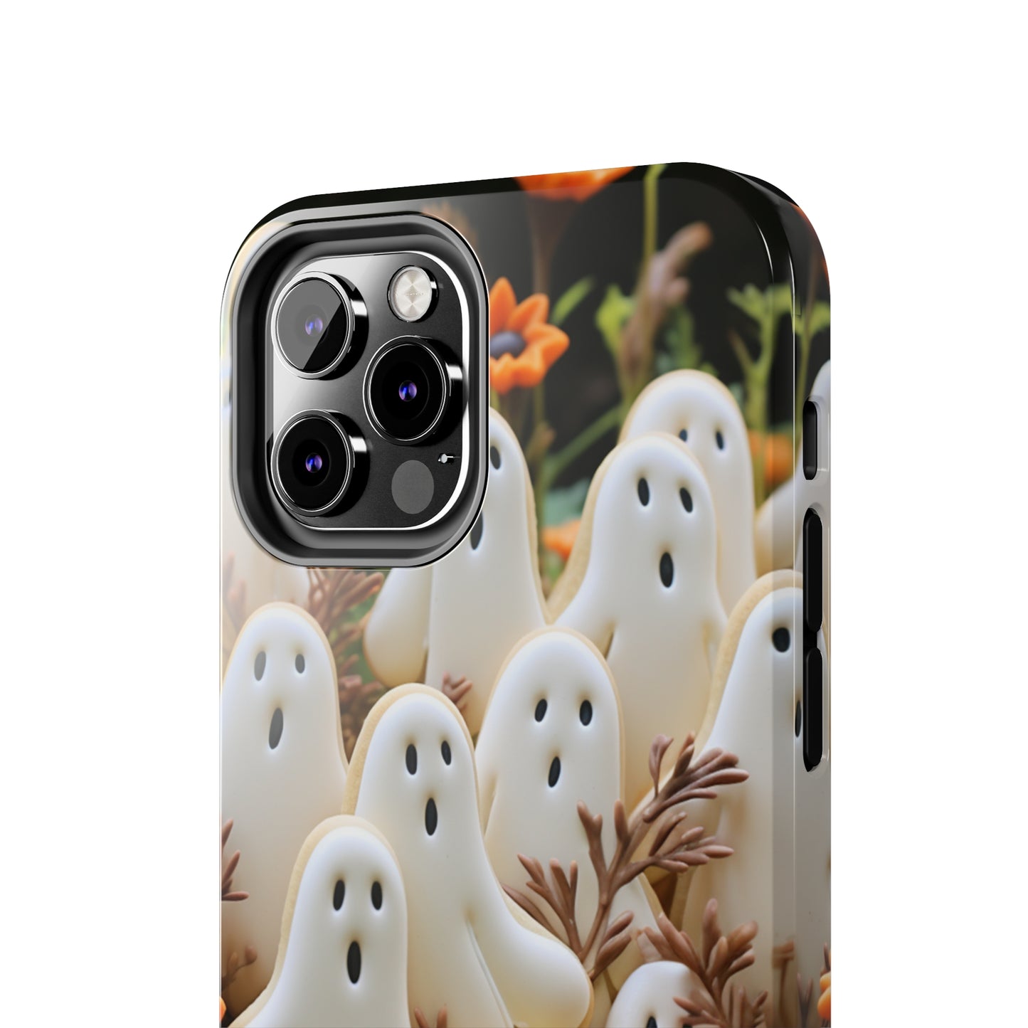 Sweet Spook: Cute Halloween Cookie Ghost | Adorable & Festive Accessory for iPhone Models 11 through 14 Pro Max