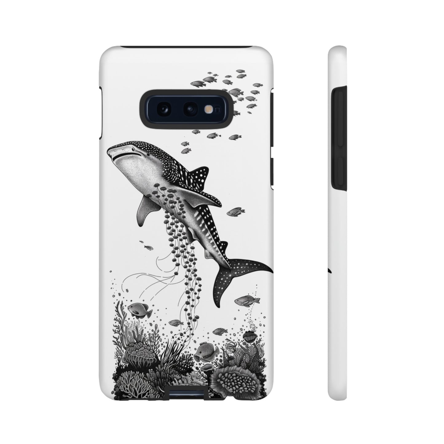 Whale Shark, Turtle, Manta Ray Phone Case