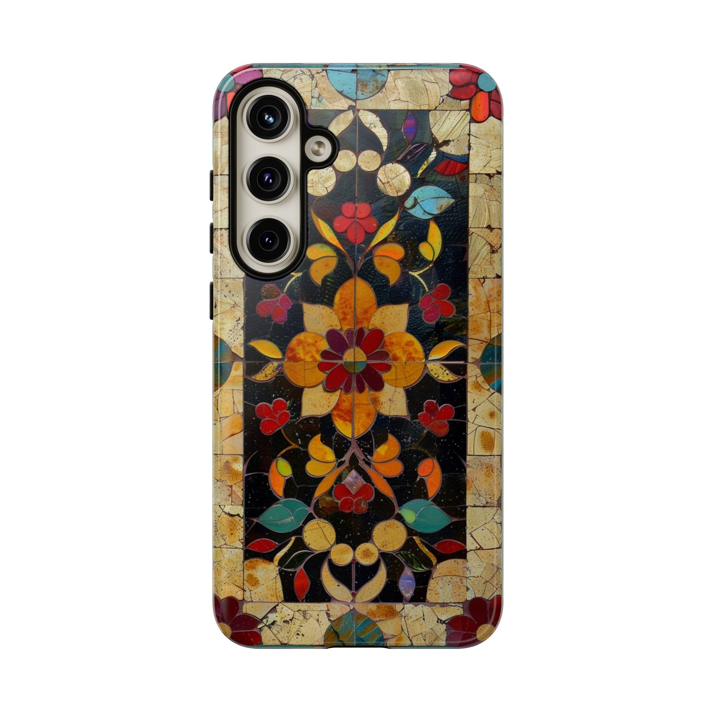 Azulejo Porcelain Vintage Tile Mediterranean Design Phone Case