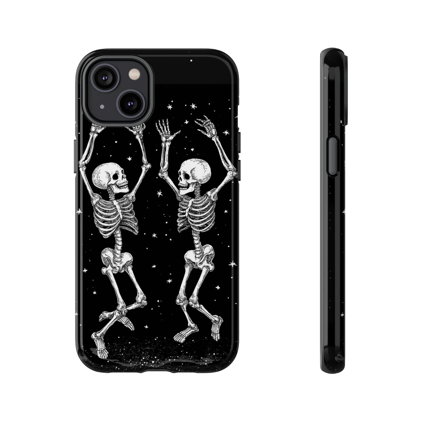 Halloween Dancing Skeletons iPhone Case