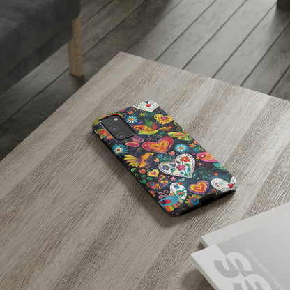 Floral Butterfly Magic Hearts Phone Case