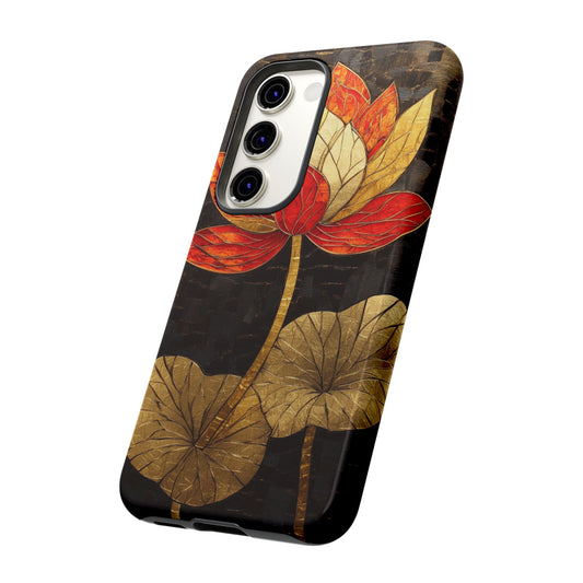 Boho Chic Stained Glass Floral Phone Case