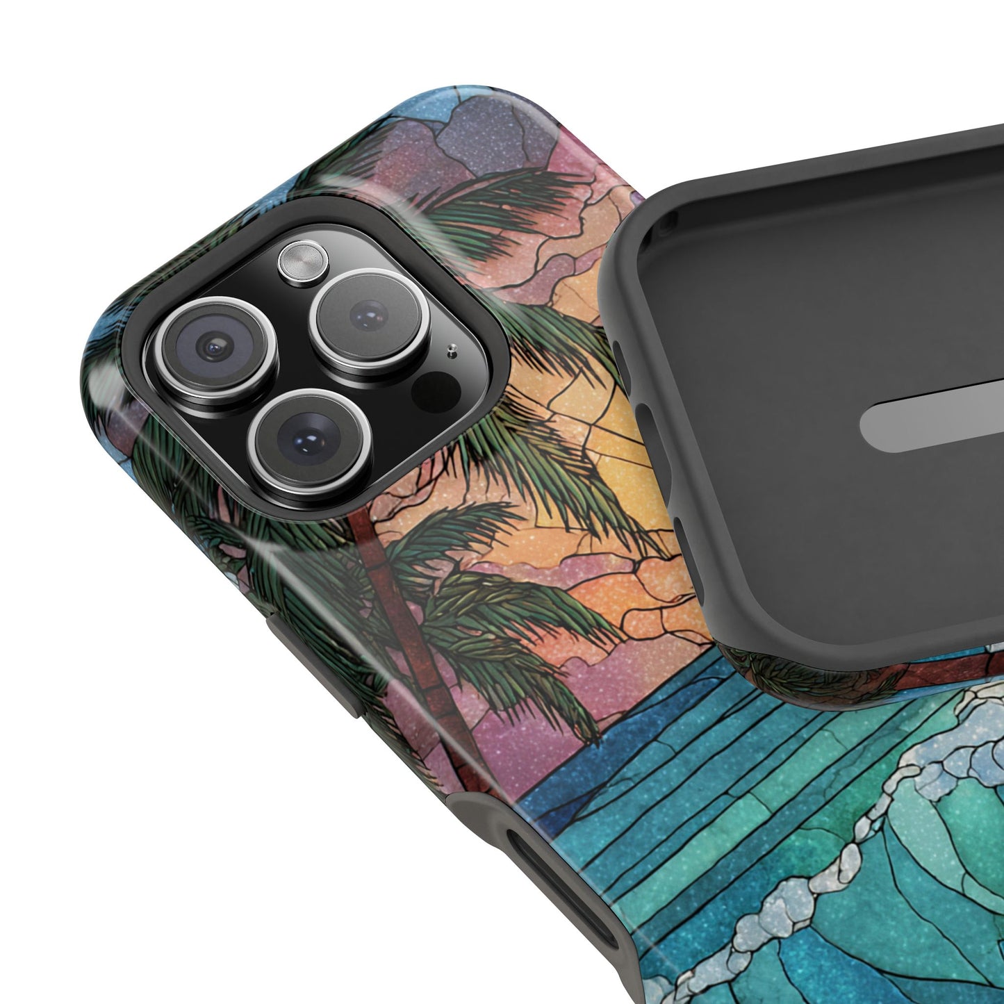 Tropical Sunset Magnetic Phone Case