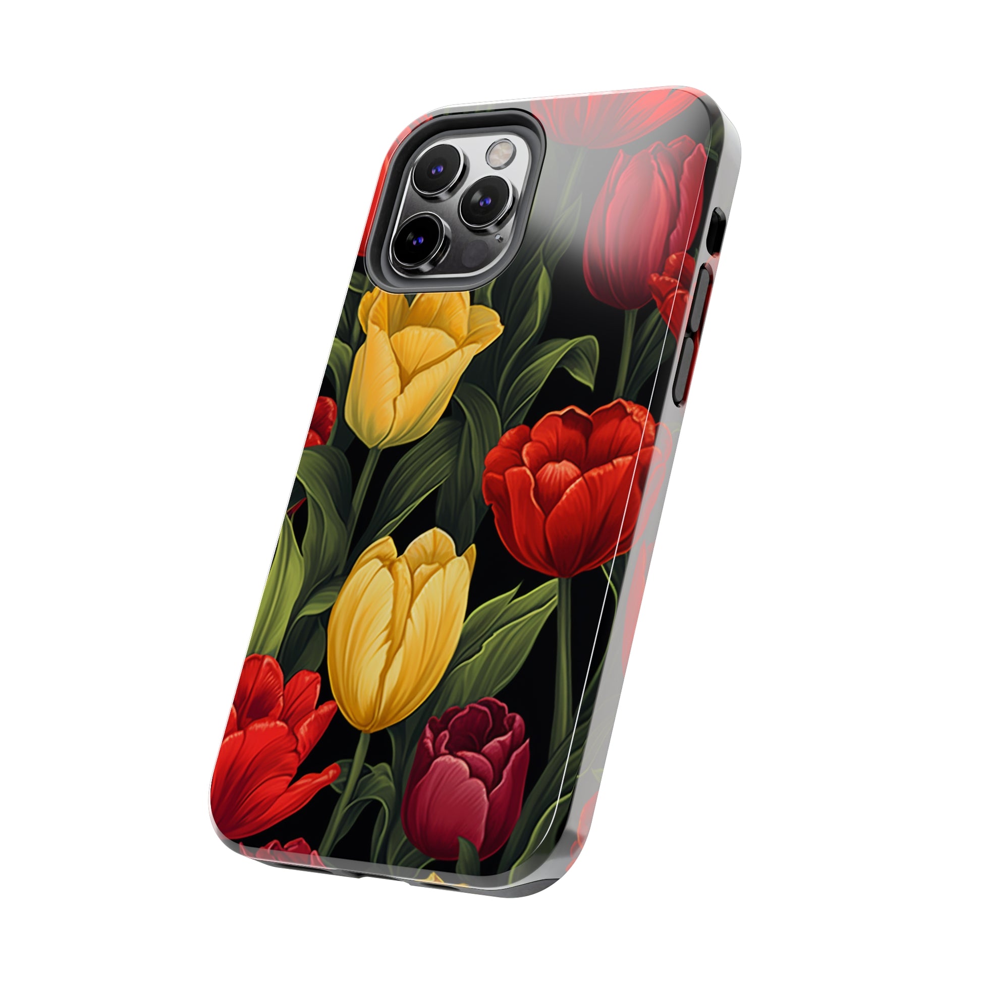 Elegant Tulip Design Phone Case