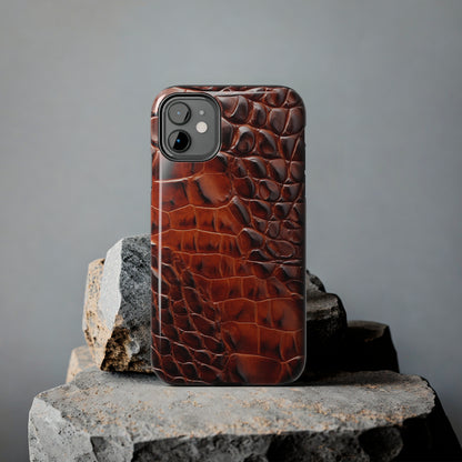 Alligator Skin Texture iPhone Case | Embrace Luxurious Style and Protection