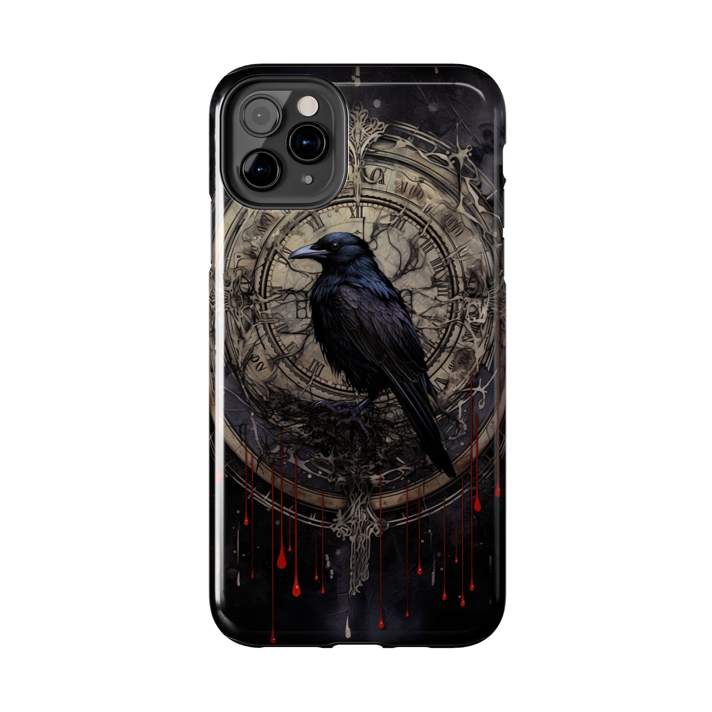 Nevermore Edgar Allan Poe iPhone Case | Embrace the Haunting Beauty of 'The Raven'