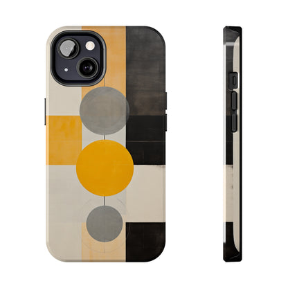 Atomic Era Meets Modern: Mid-Century Art Atomic Design Tough Case for iPhone