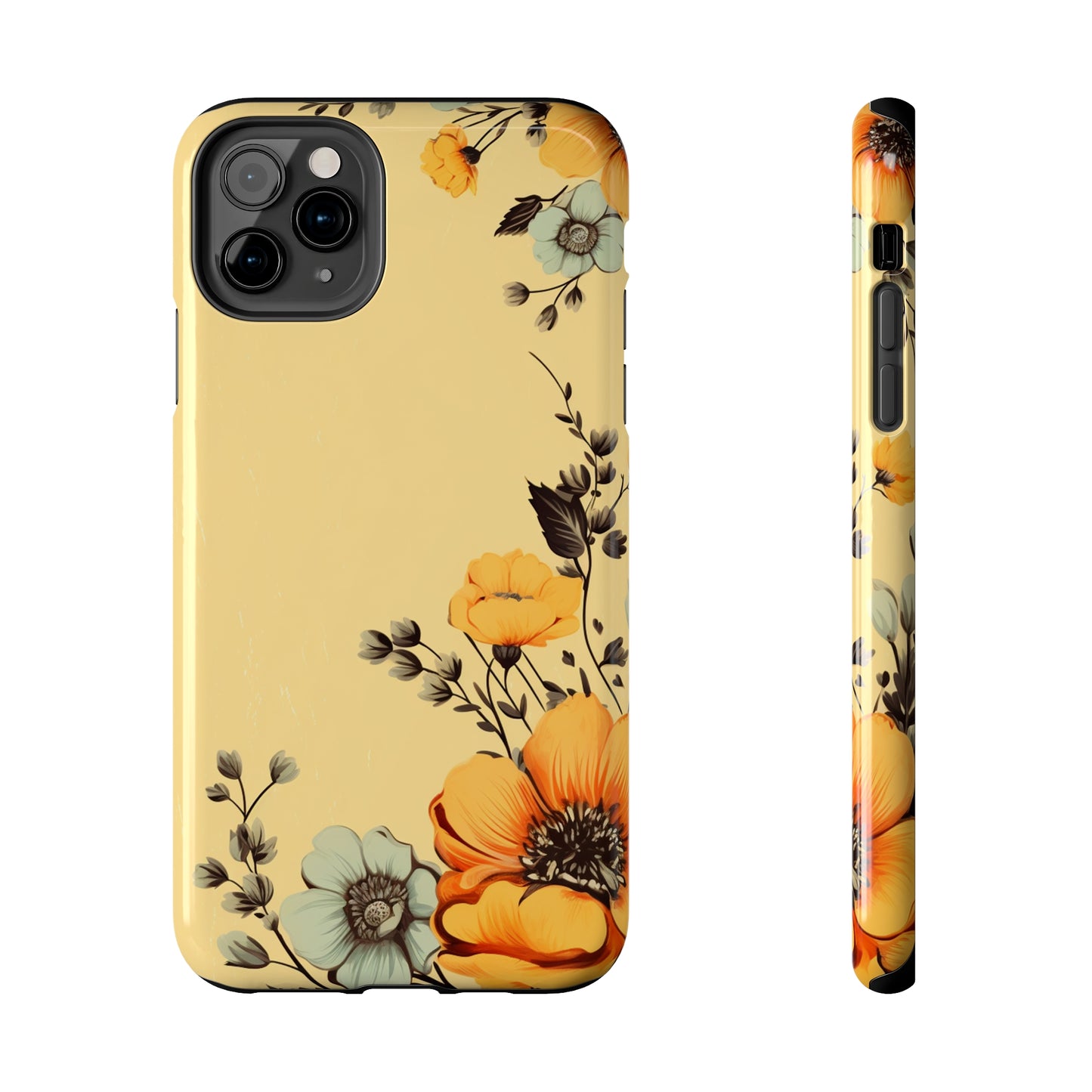 Classic Vintage Floral Case for iPhones – Timeless Elegance & Protection