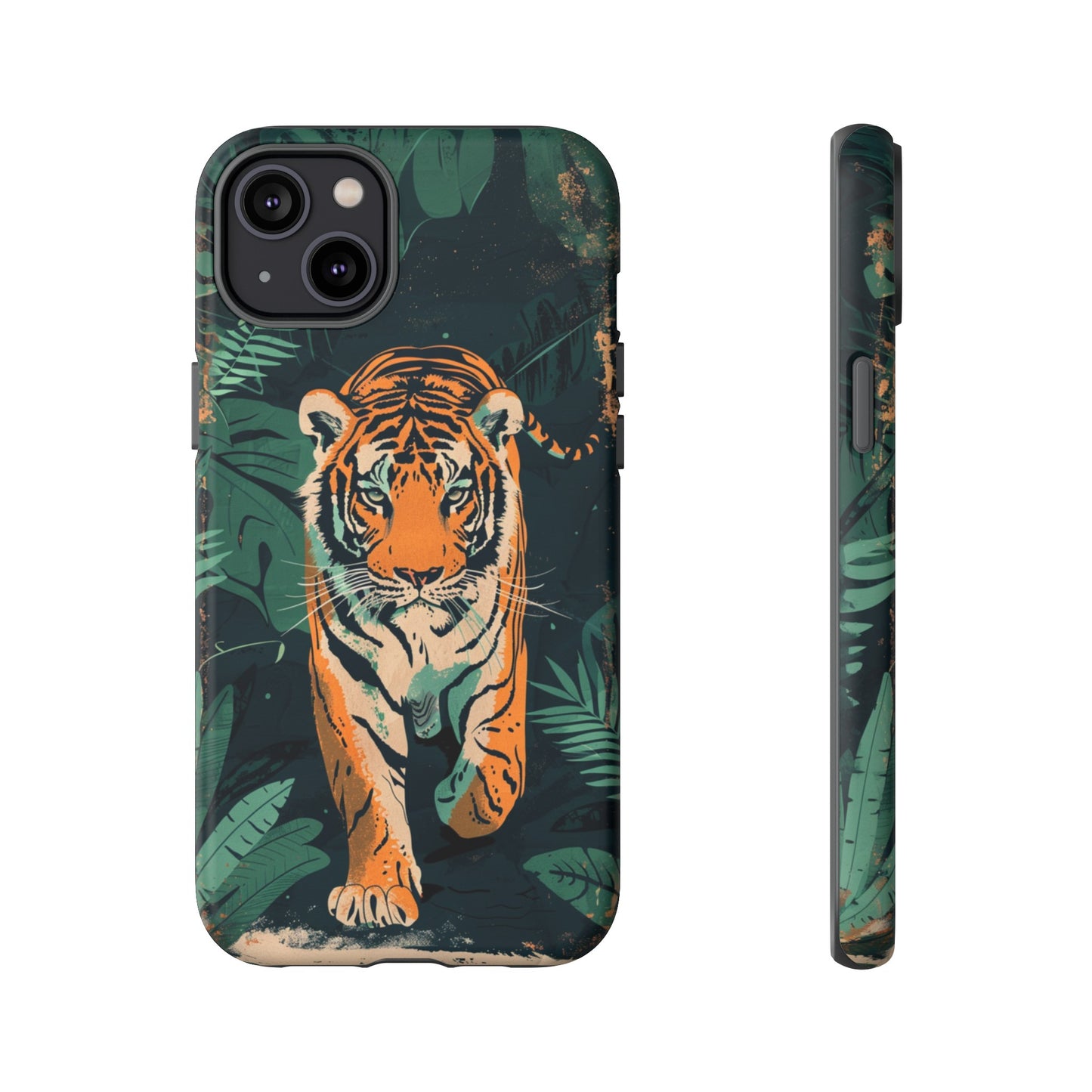 Retro Jungle Tiger Phone Case