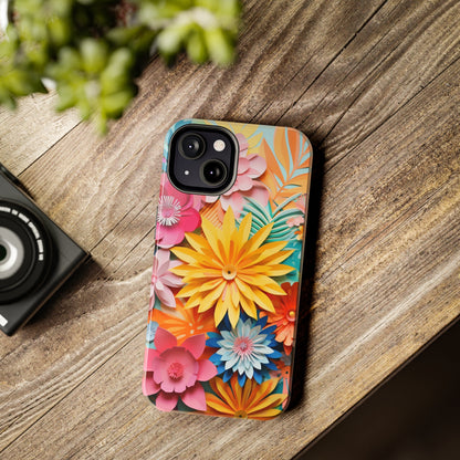 iPhone 12 Pro Max Artistry: Paper Floral Design – Crafted Elegance for iPhone 13 Pro and iPhone XR Enthusiasts