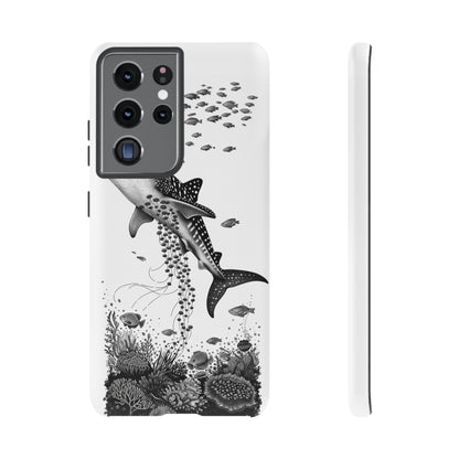 Whale Shark, Turtle, Manta Ray Phone Case