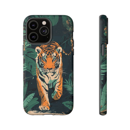 Retro Jungle Tiger Phone Case