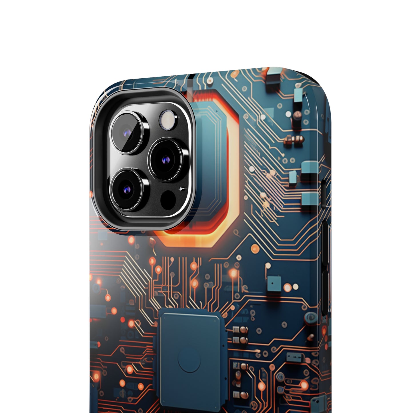 Neon Nexus: Cyberpunk Circuit Board | Futuristic Tech-Inspired iPhone Case