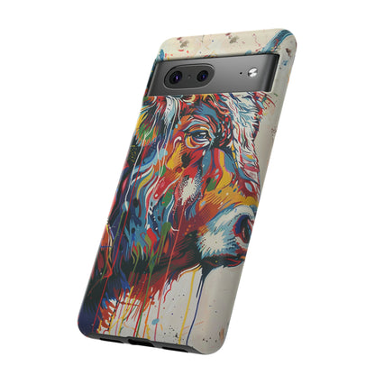 Whole Lotta Bull Abstract Phone Case