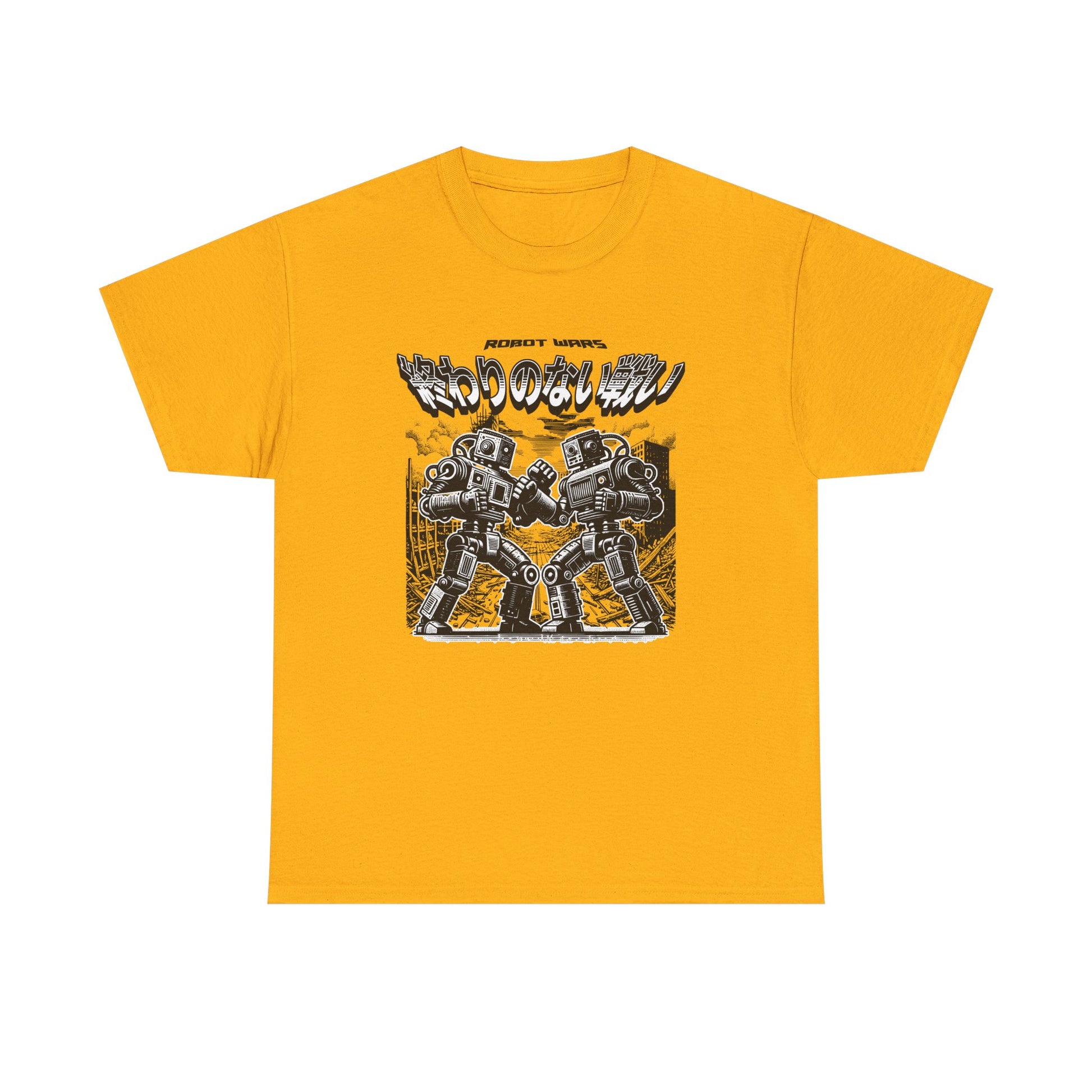 gen x sci fi robot warfare tee