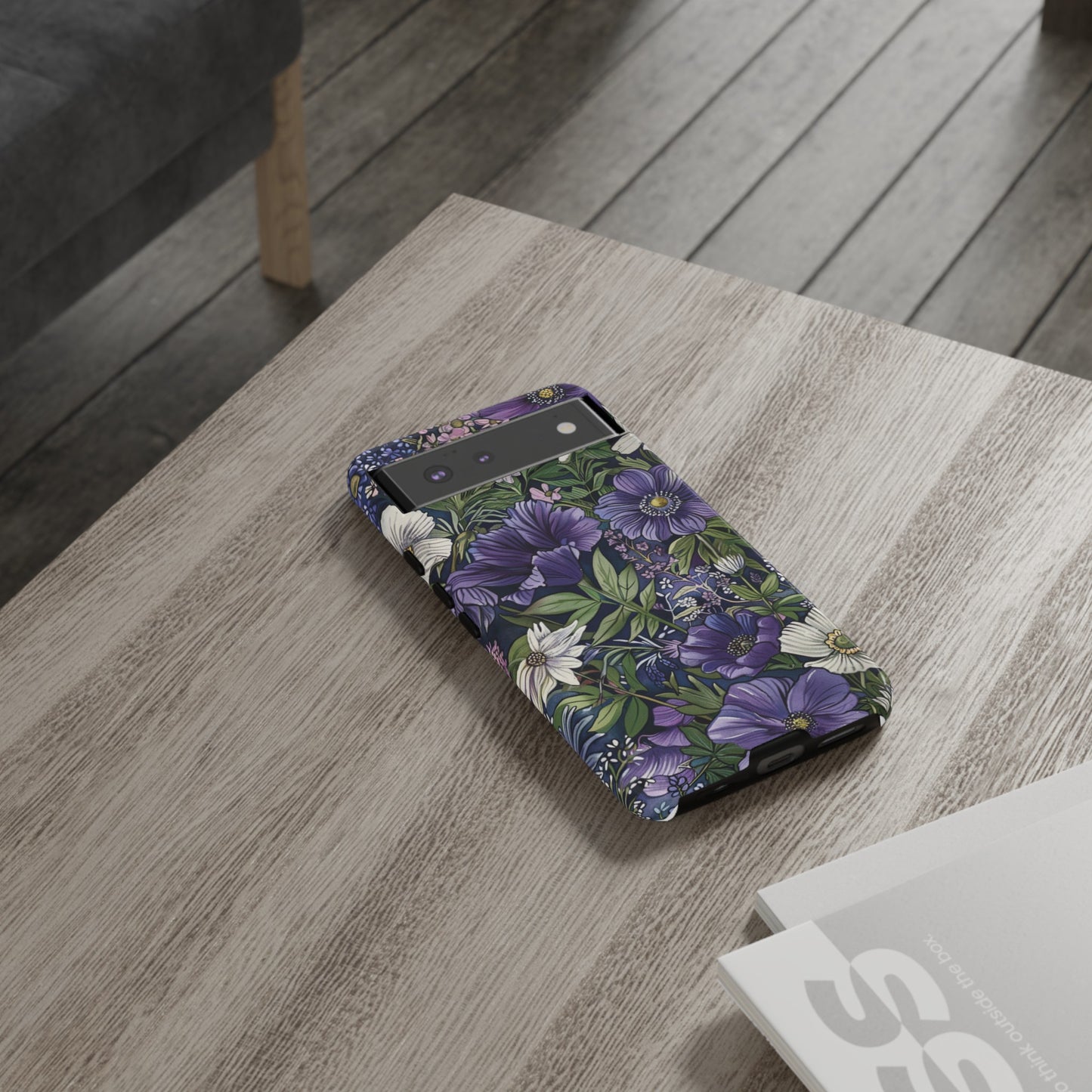 Floral Sage Purple Wildflower Phone Case