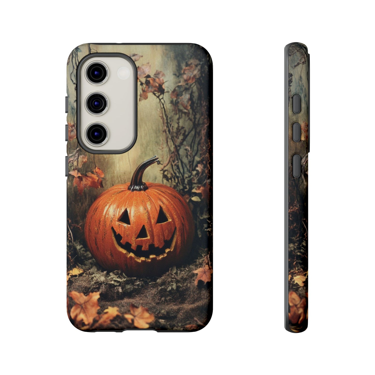 Vintage Style Halloween Jack-o'-Lantern Phone Cover