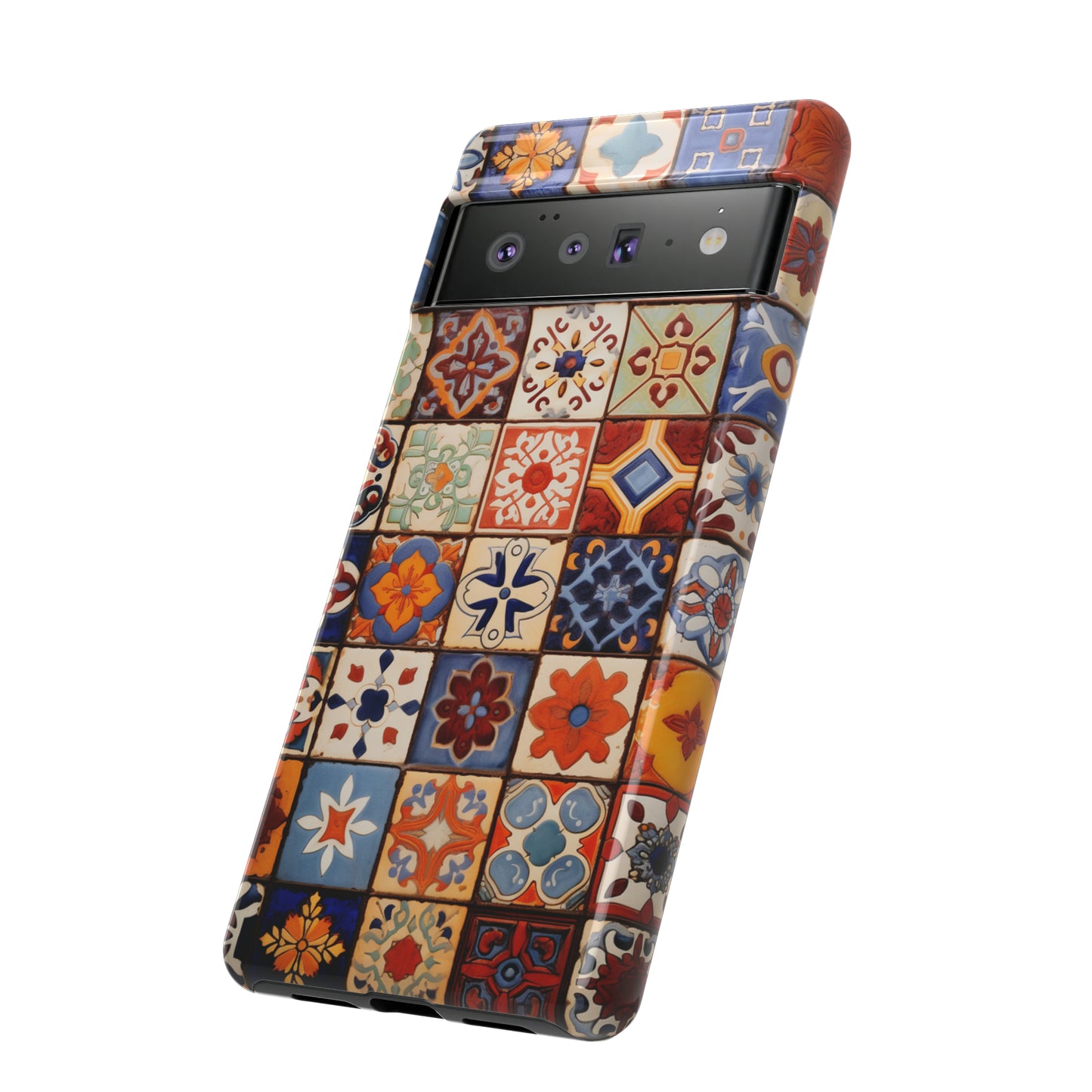 Mexican Tile Phone Case Fits all iPhone 15, Samsung and Pixel