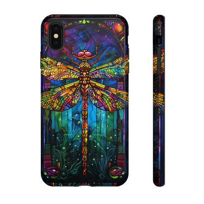 Art Deco Stained Glass Dragonfly Phone Cover