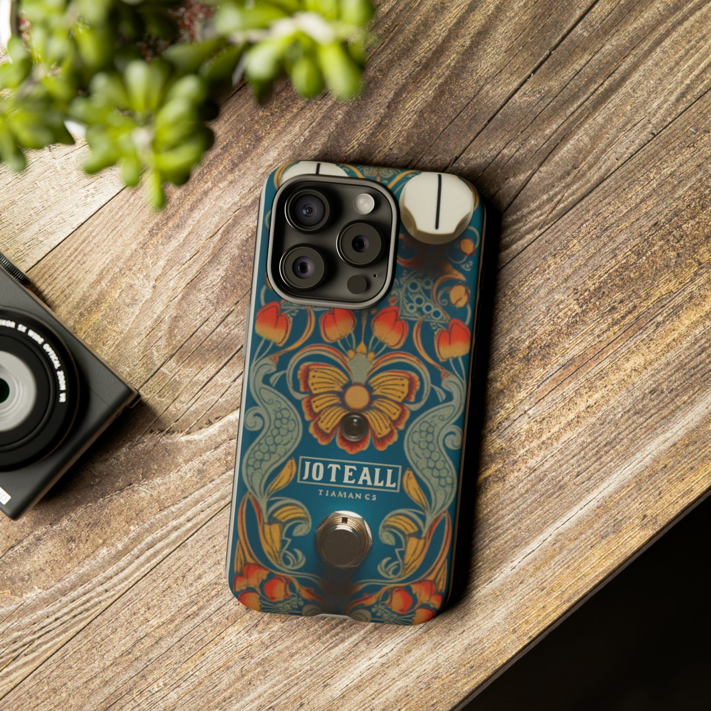 Rock 'n' Roll Guitar Pedal: Tough Phone Case | Iconic Music Style for iPhone, Samsung Galaxy, and Google Pixel