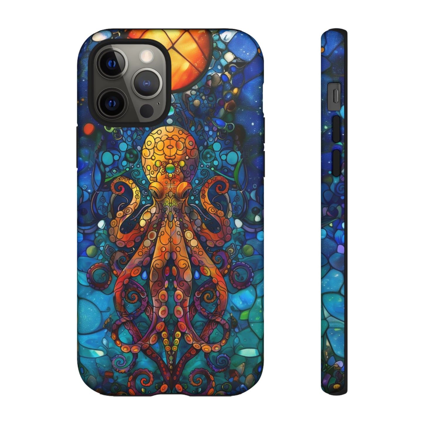 Octopus Stained Glass Undersea Magic Phone Case