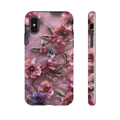 Coquette Aesthetic Floral Art Phone Case