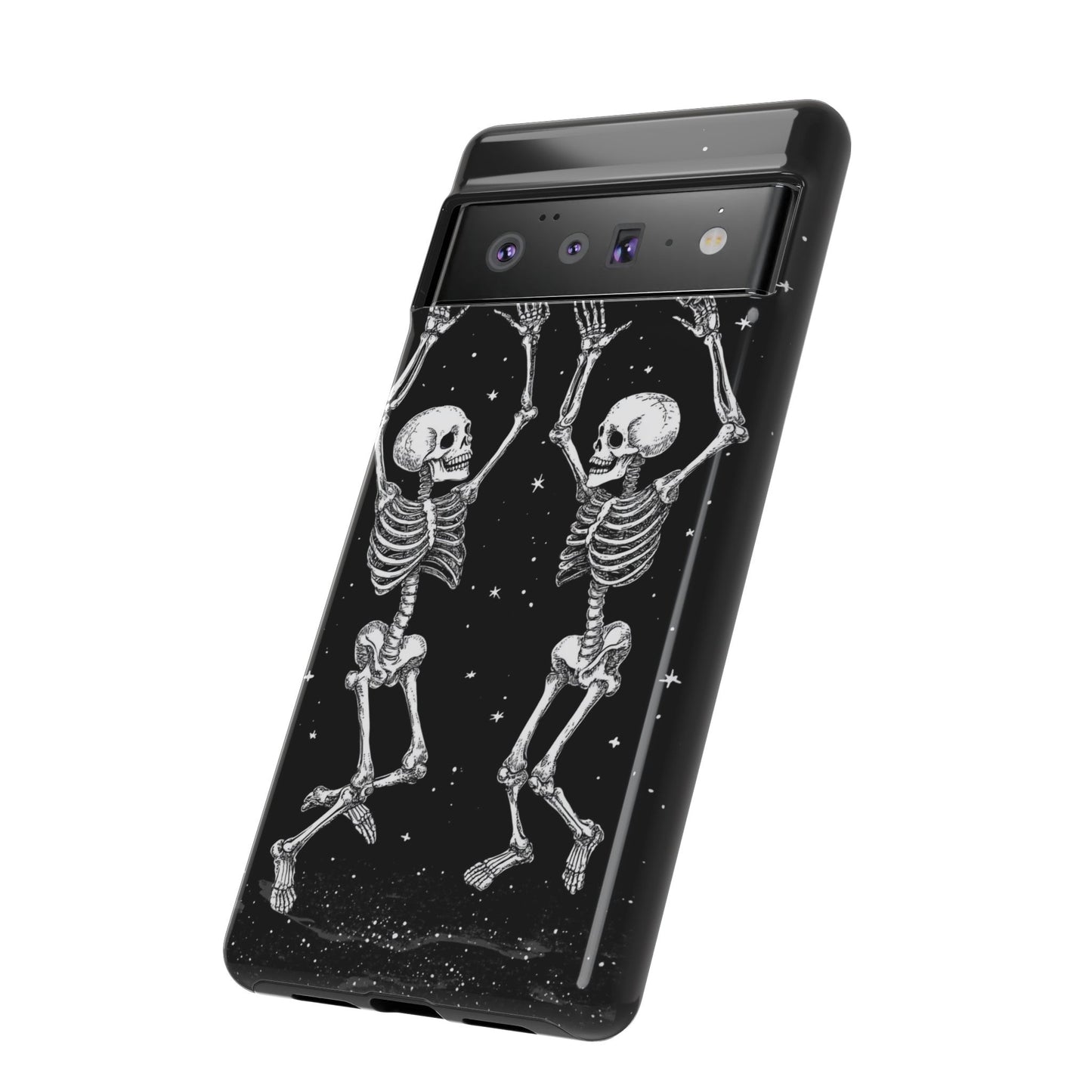 Halloween Dancing Skeletons iPhone Case