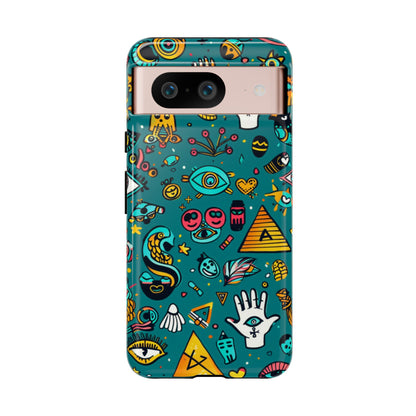 UFOs and Ancient Egypt Talisman Collage Phone Case