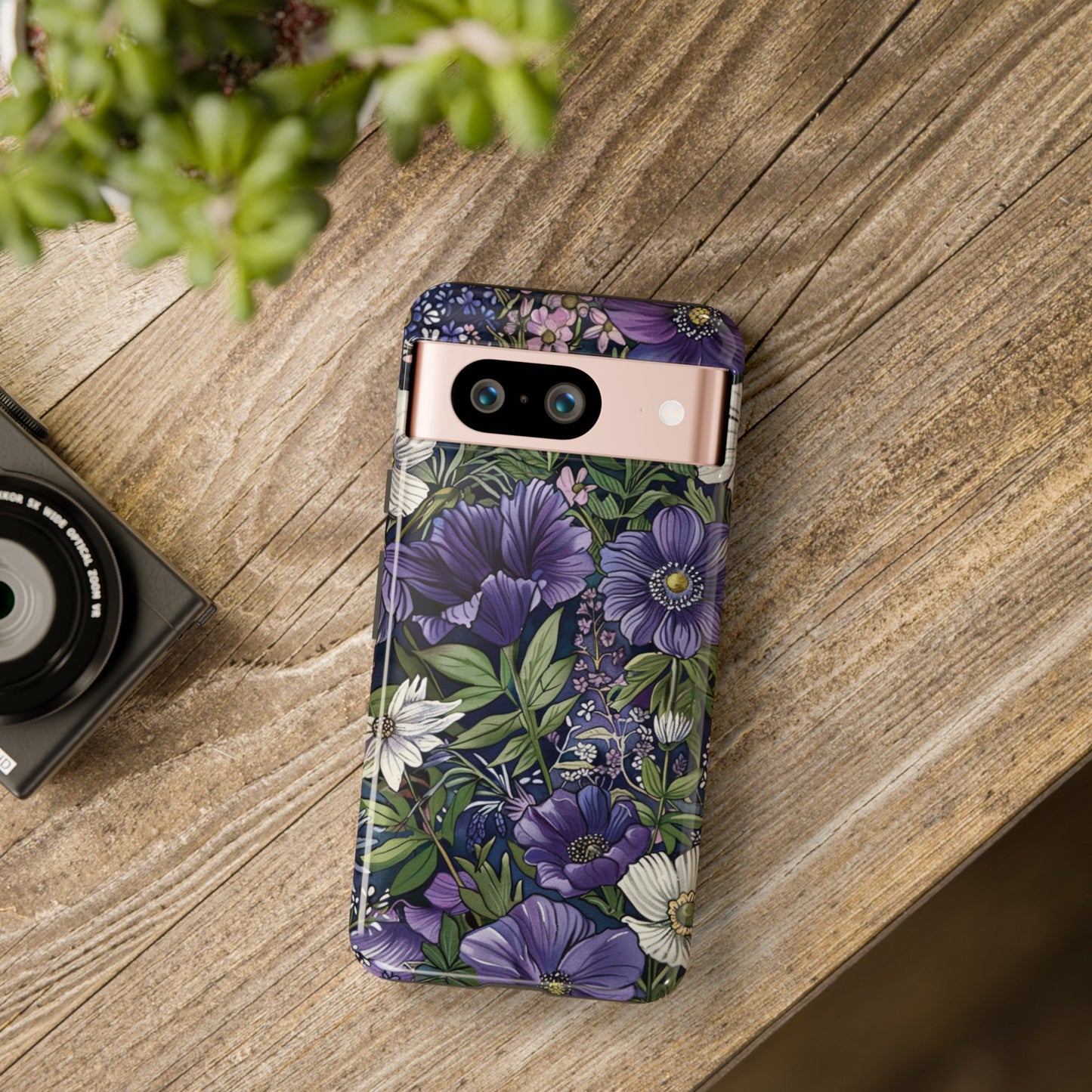 Floral Sage Purple Wildflower Phone Case