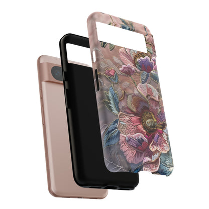 Coquette Embroidery Aesthetic Floral iPhone 14 Case