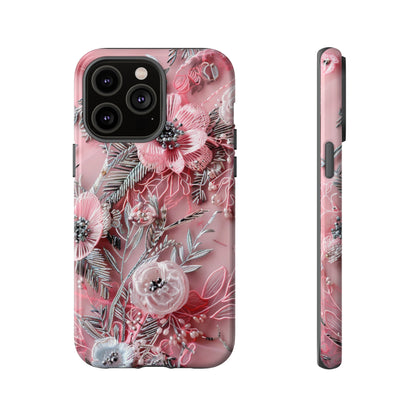 Coquette Aesthetic Floral Art Phone Case