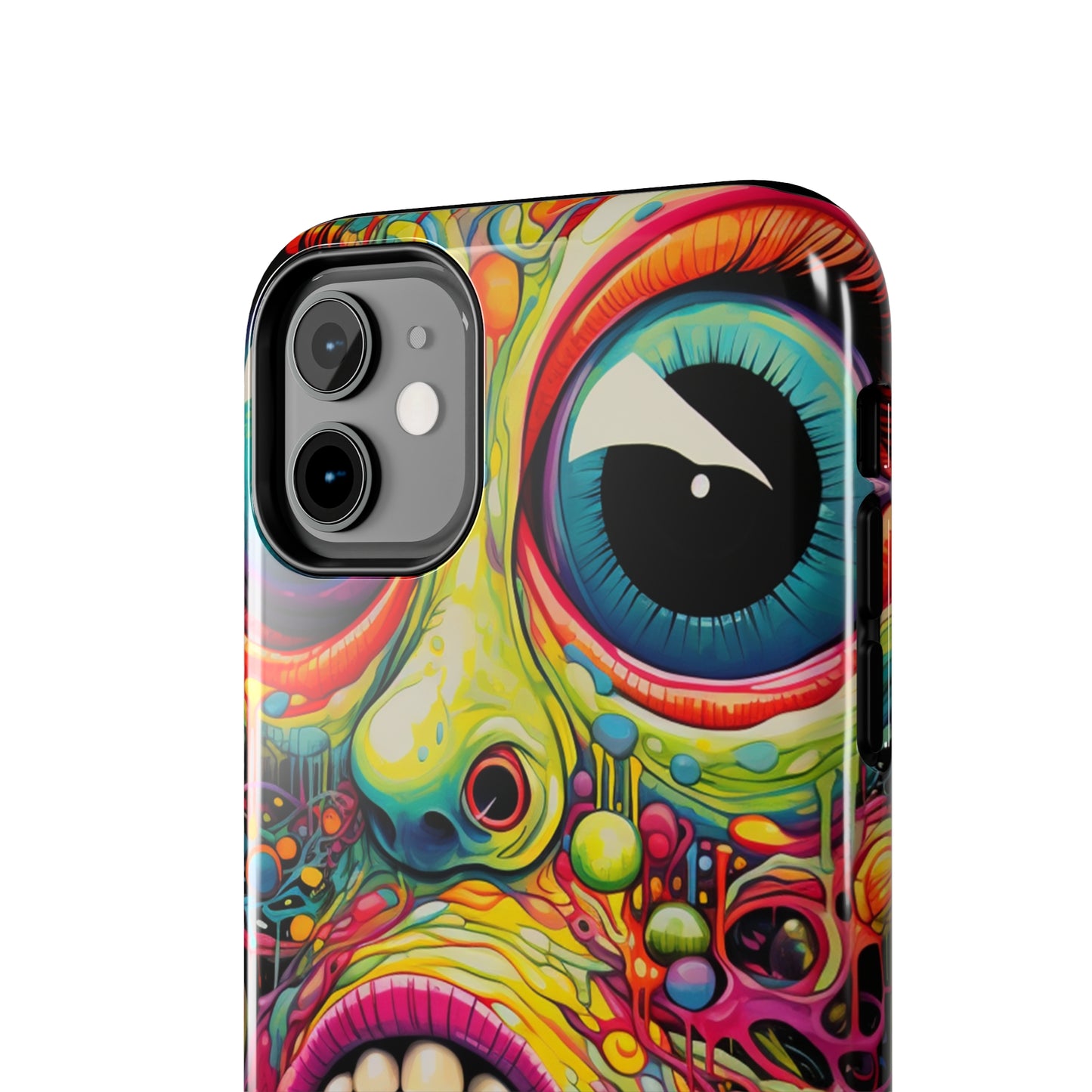 Trippy Hippie Acid Drop: Vibrant Swirls & Dazzling Colors | Tough iPhone Case