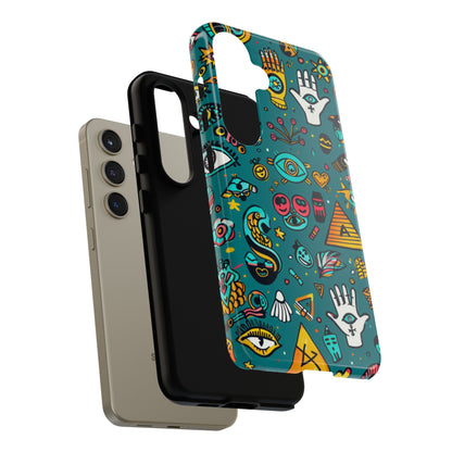 UFOs and Ancient Egypt Talisman Collage Phone Case