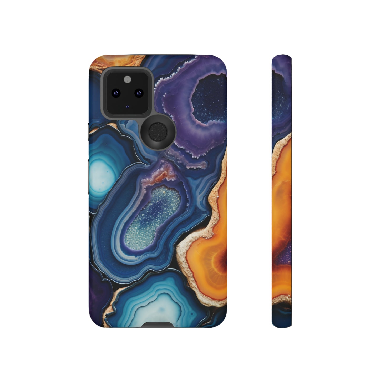 Agate Slice Geode Elegance: Natural Beauty Phone Case