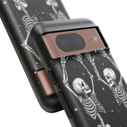 Halloween Dancing Skeletons iPhone Case