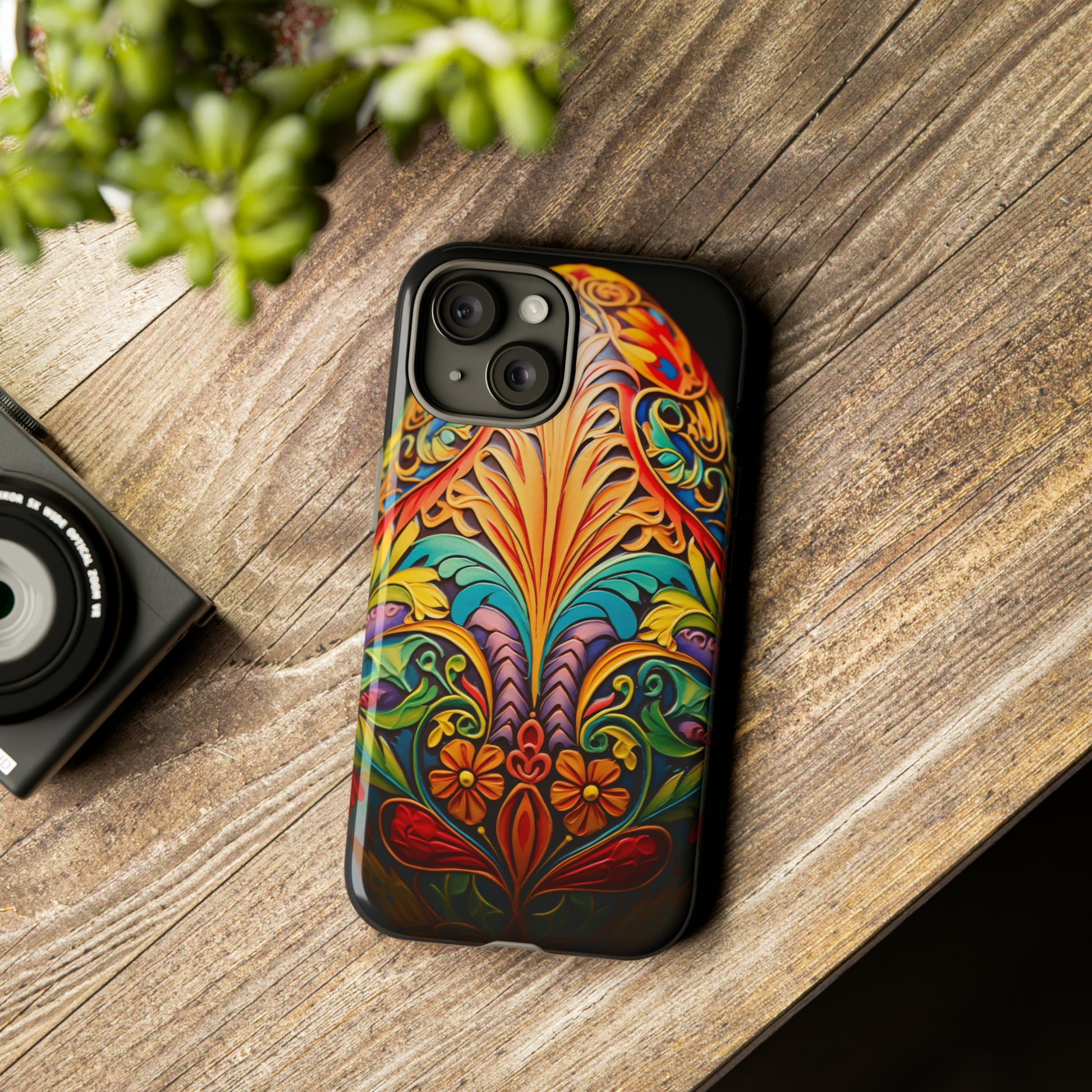 Pysanky Egg Design Case for Samsung Galaxy S23