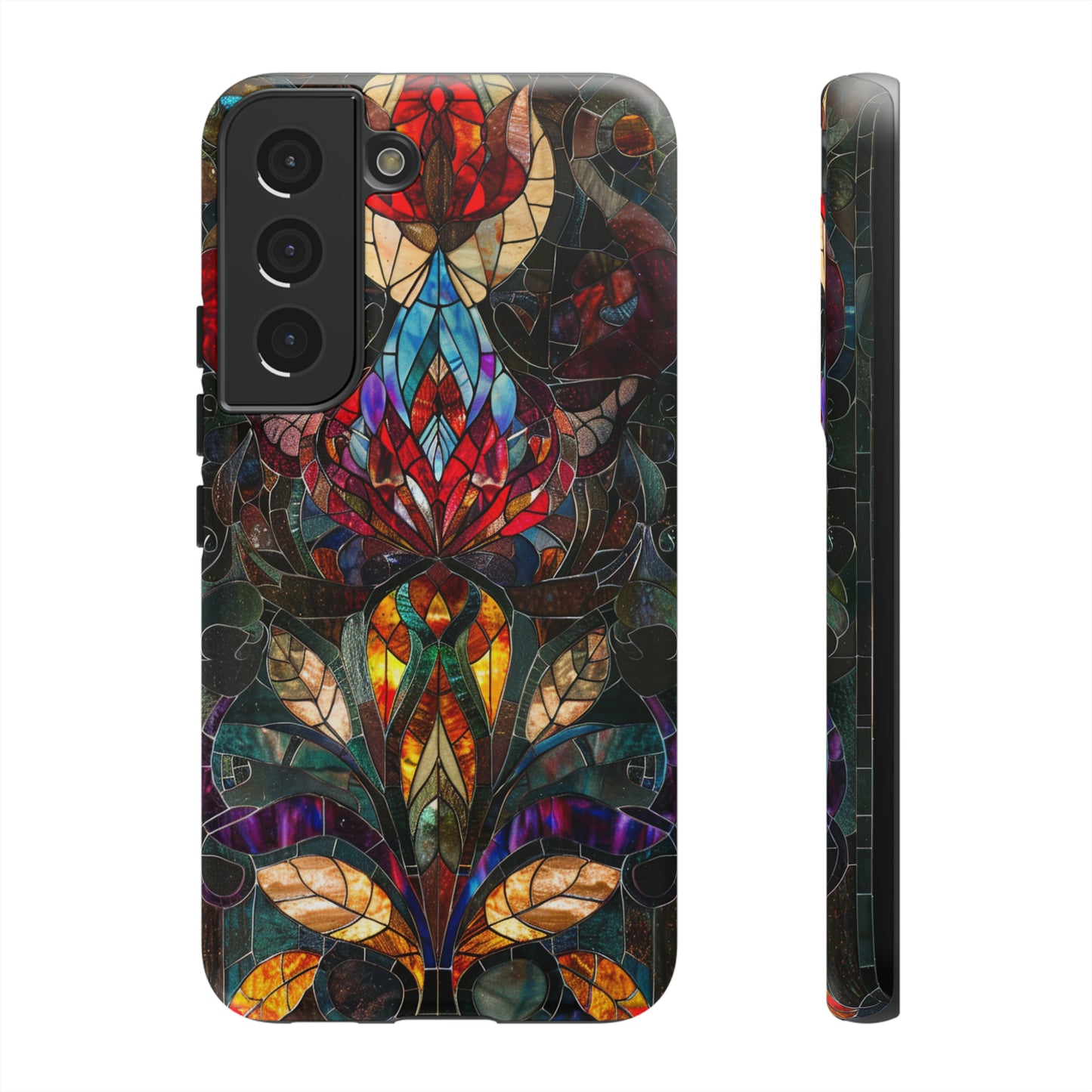 Art Deco Stained Glass floral Phone Case