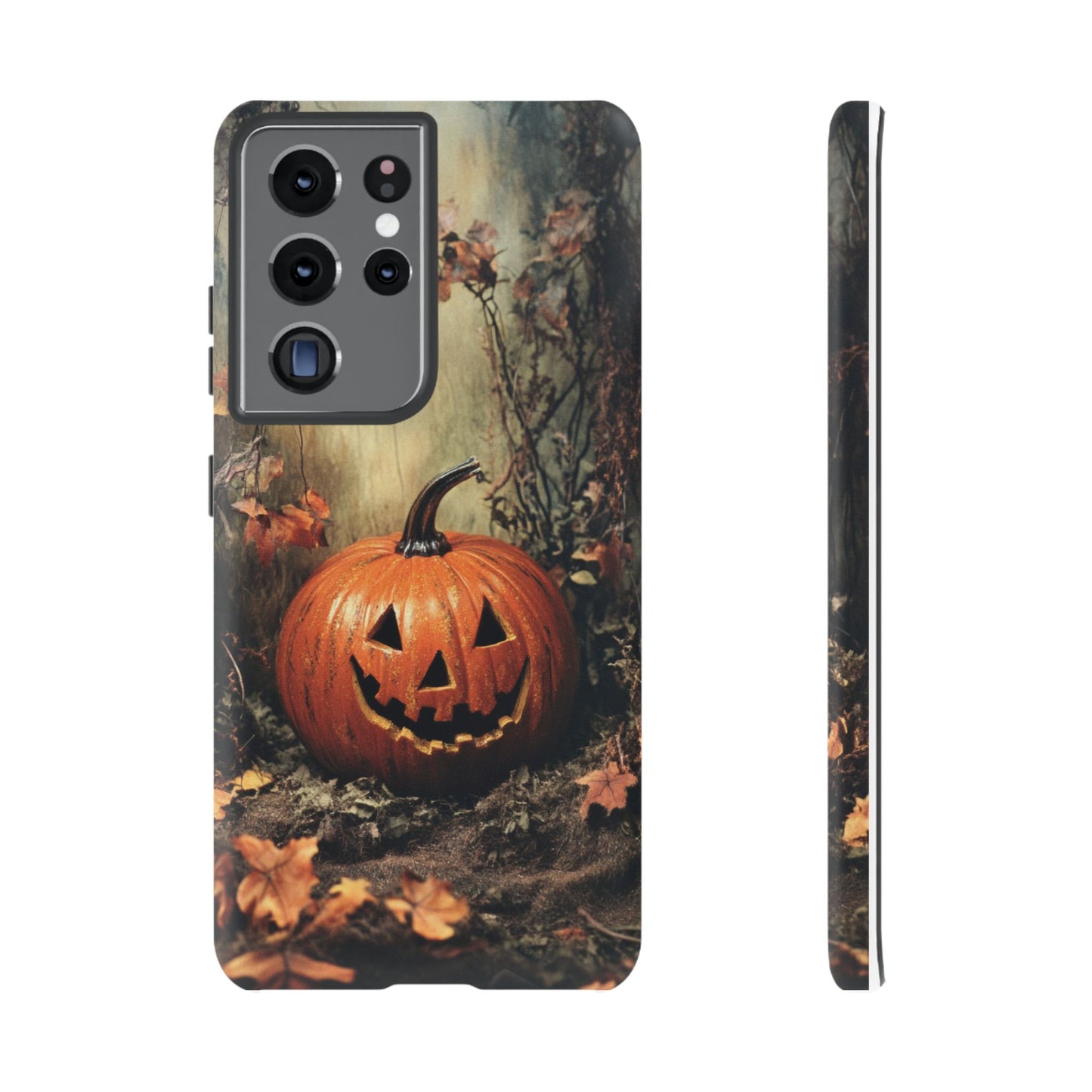 Vintage Style Halloween Jack-o'-Lantern Phone Cover