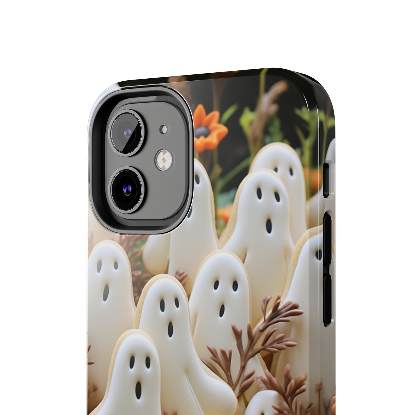 Sweet Spook: Cute Halloween Cookie Ghost | Adorable & Festive Accessory for iPhone Models 11 through 14 Pro Max