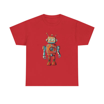 Vintage 60s Robot Toy Sci Fi T Shirt Retro Space Nerd Tee